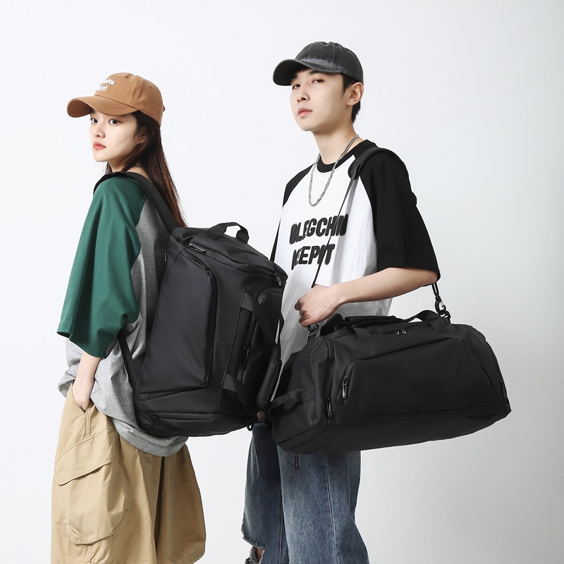 Capacious travel travel bag, yoga clothing for swimming, sports bag, waterproof handheld shoulder bag wet and dry separation