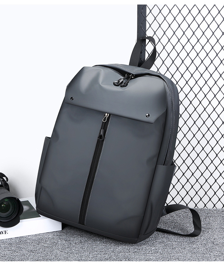 Men's outdoor large-capacity business travel bag, computer backpack, fashionable and casual student schoolbag backpack undefined