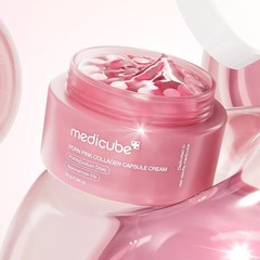 TK爆品medicubeクリームピンクコラーゲンカプセルクリーム保湿クロスボーダー外国貿易