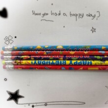 happy birthday 亚马逊跨境电商源头直供生日主题元素儿童铅笔