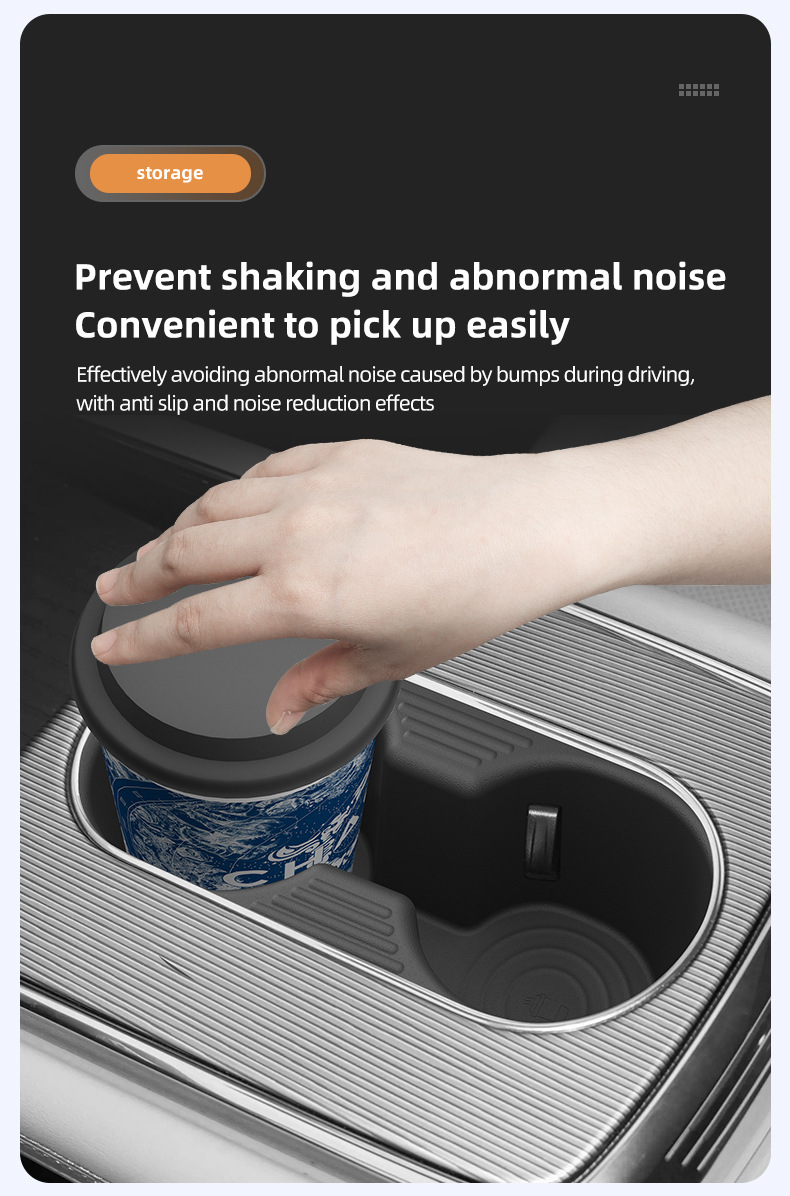 Suitable for 26 models of Mazda EZ6 central control cup holder 6E protective anti-slip mat, specialized car accessories for modification