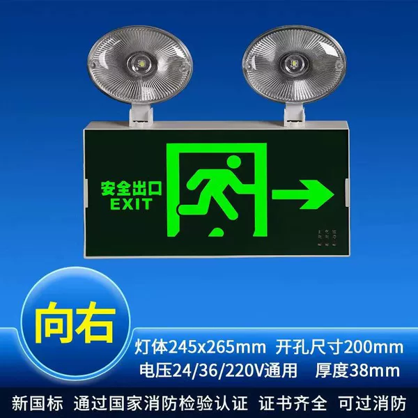 Small composite light [right exit]