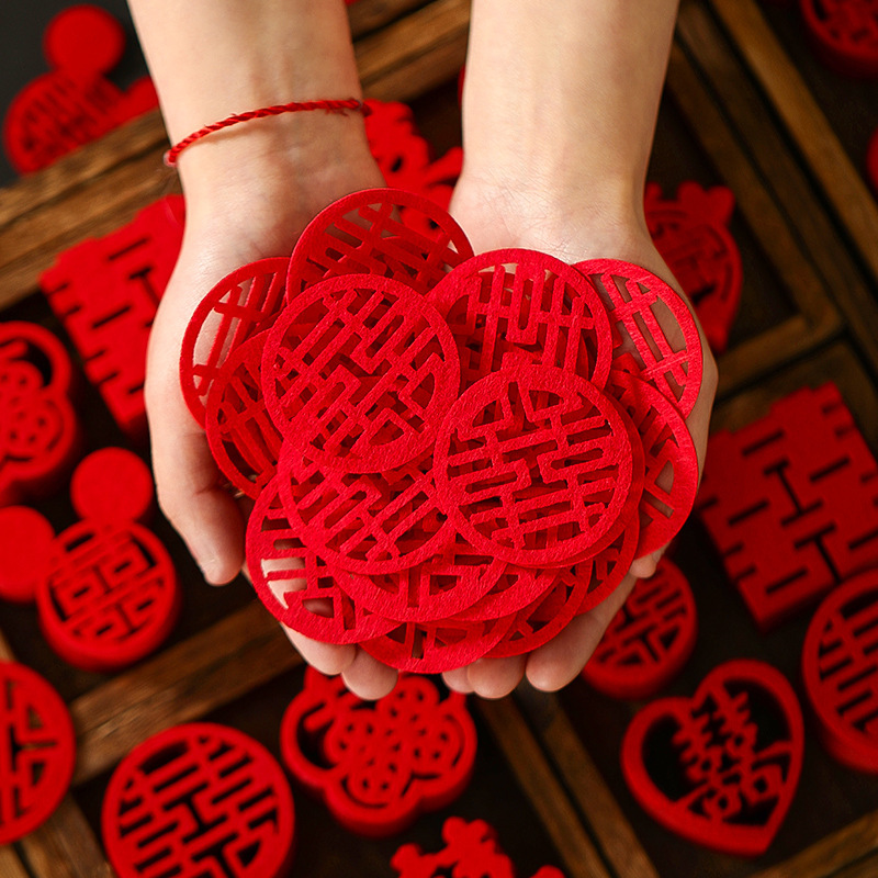 結婚式のセット、手投げの小さな幸せの言葉、結婚式用品、結婚式の装飾、結婚式の部屋の装飾、幸せの言葉のステッカー、階段の幸せの言葉|undefined