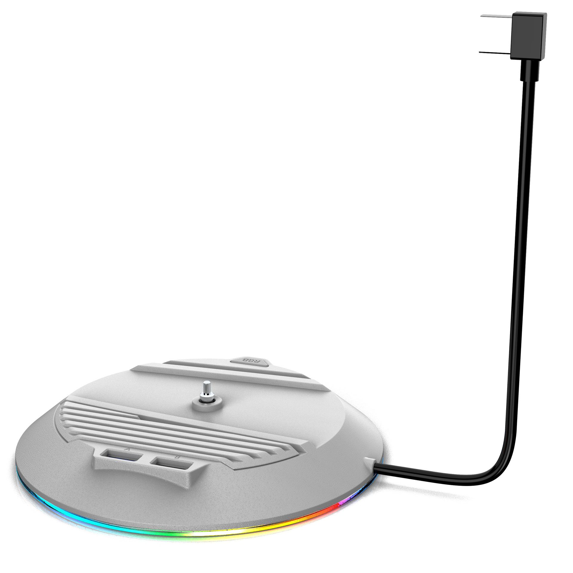 Base de consola PS5 con función de carga USB-HUB doble carga