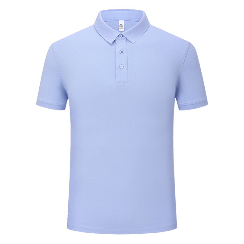 Camiseta polo para hombre con logo personalizado, lavable a máquina, indeformable, antibacteriana 7A, fresca para el verano, institución educativa.