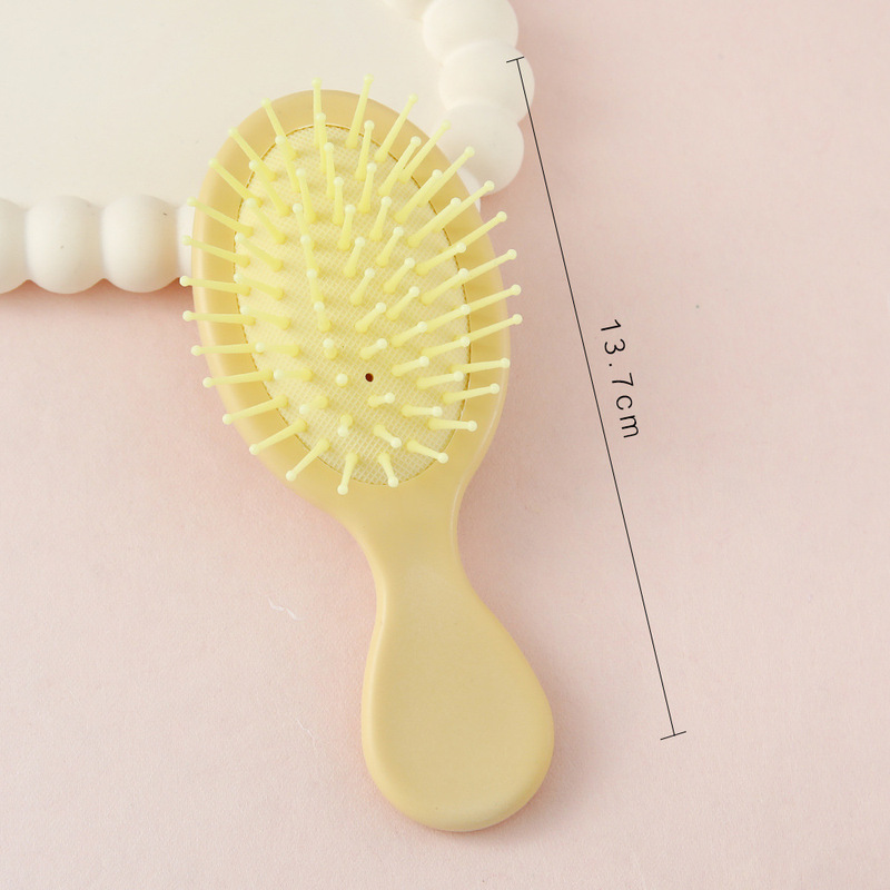 マカロンエアバッグコーム学生ポータブルヘアコーム女性のポータブルエアクッションコームマッサージコーム家庭用ヘアコーム小さなコーム|undefined