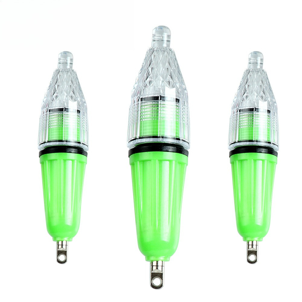 LED underwater fish-attracting light, colorful luminous fish-gathering light, night fishing light, deep-sea waterproof fishing light, fishing gear wholesale