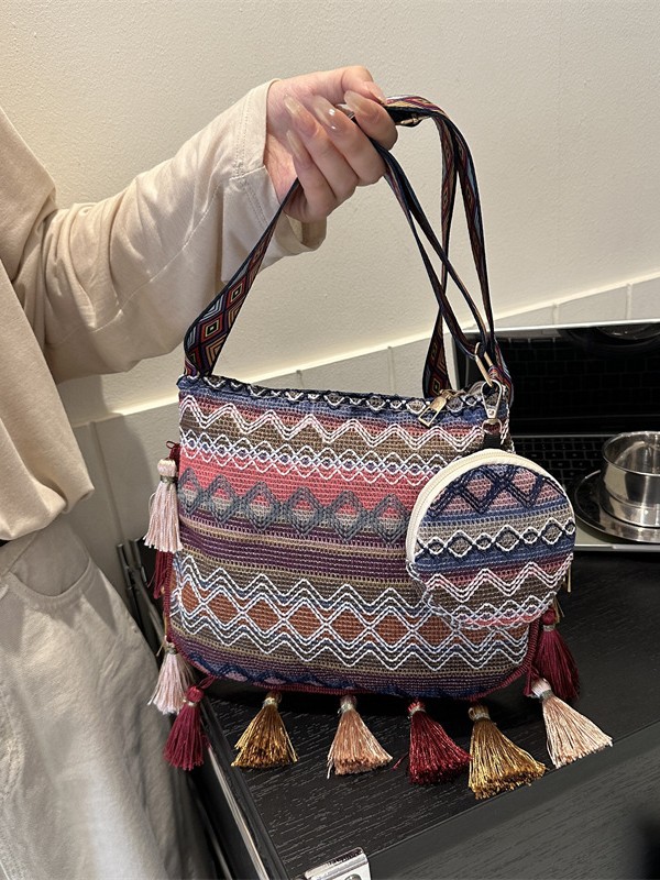 Ethnic shoulder bag