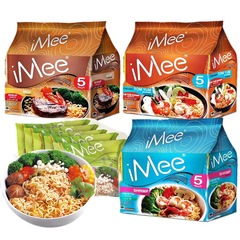 Thailand imported food, Ami brand Southeast Asia flavored instant fried noodles, wholesale 350g