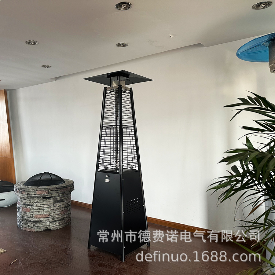 2024跨境电商新款户外燃气取暖器燃气炉庭院炉热效率更高提高60%