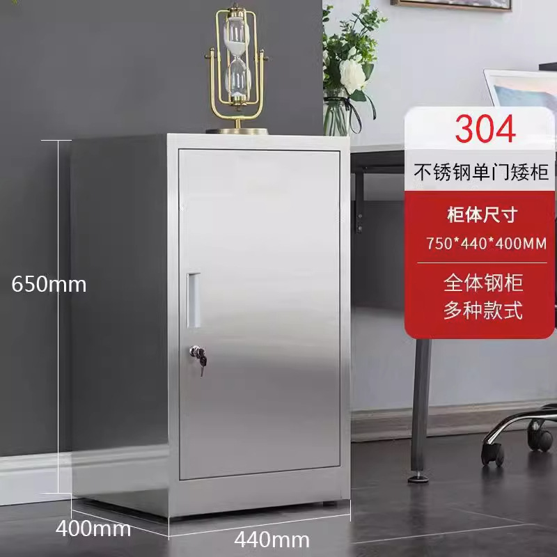 650 높이 단일 도어 캐비닛(파티션 304 포함)