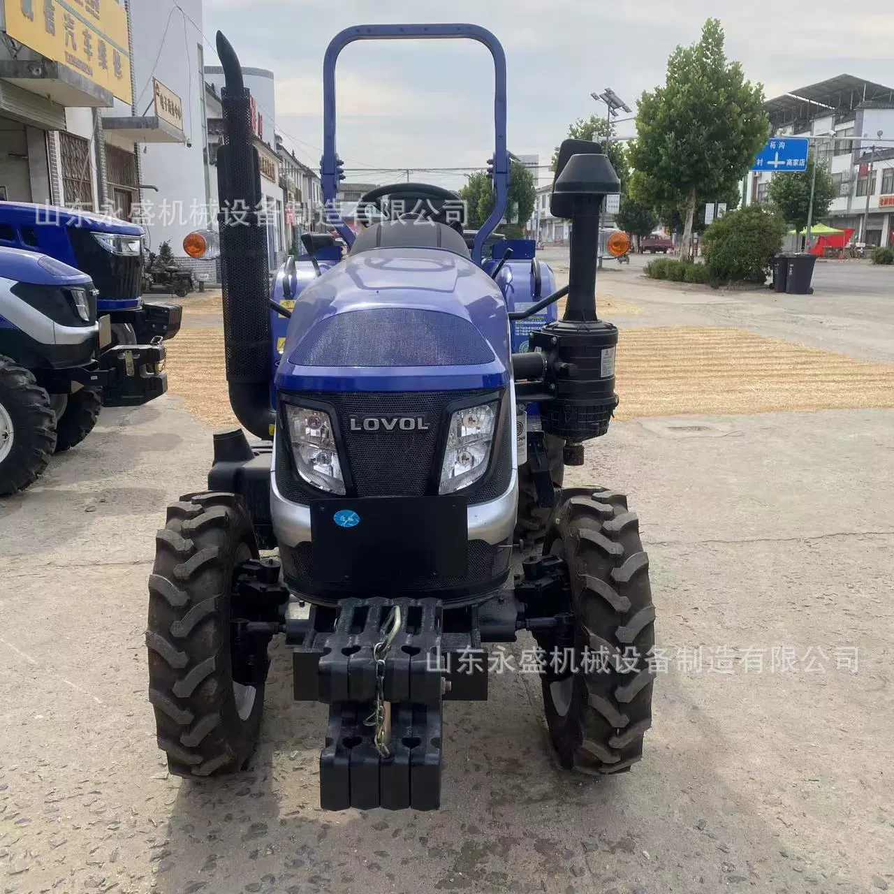 雷沃欧豹M504-E(G4)轮式拖拉机多地形农用504四驱旋耕犁地机定金