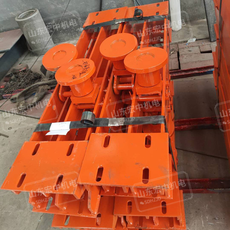 JWB75WJ矿用无极绳调速机械绞车托绳轮组 主压绳轮组 副压绳轮组