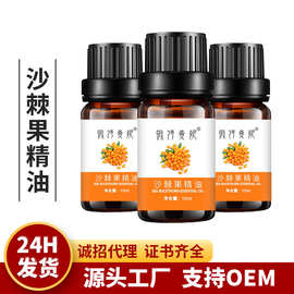 植物沙棘果油补水保湿冷榨单方精油外用香薰精油品牌原料厂家批发