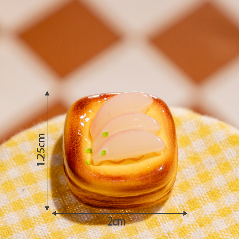 微缩仿真食玩亮面水果塔装饰品 diy饰品配件树脂工艺品车载小摆件|undefined