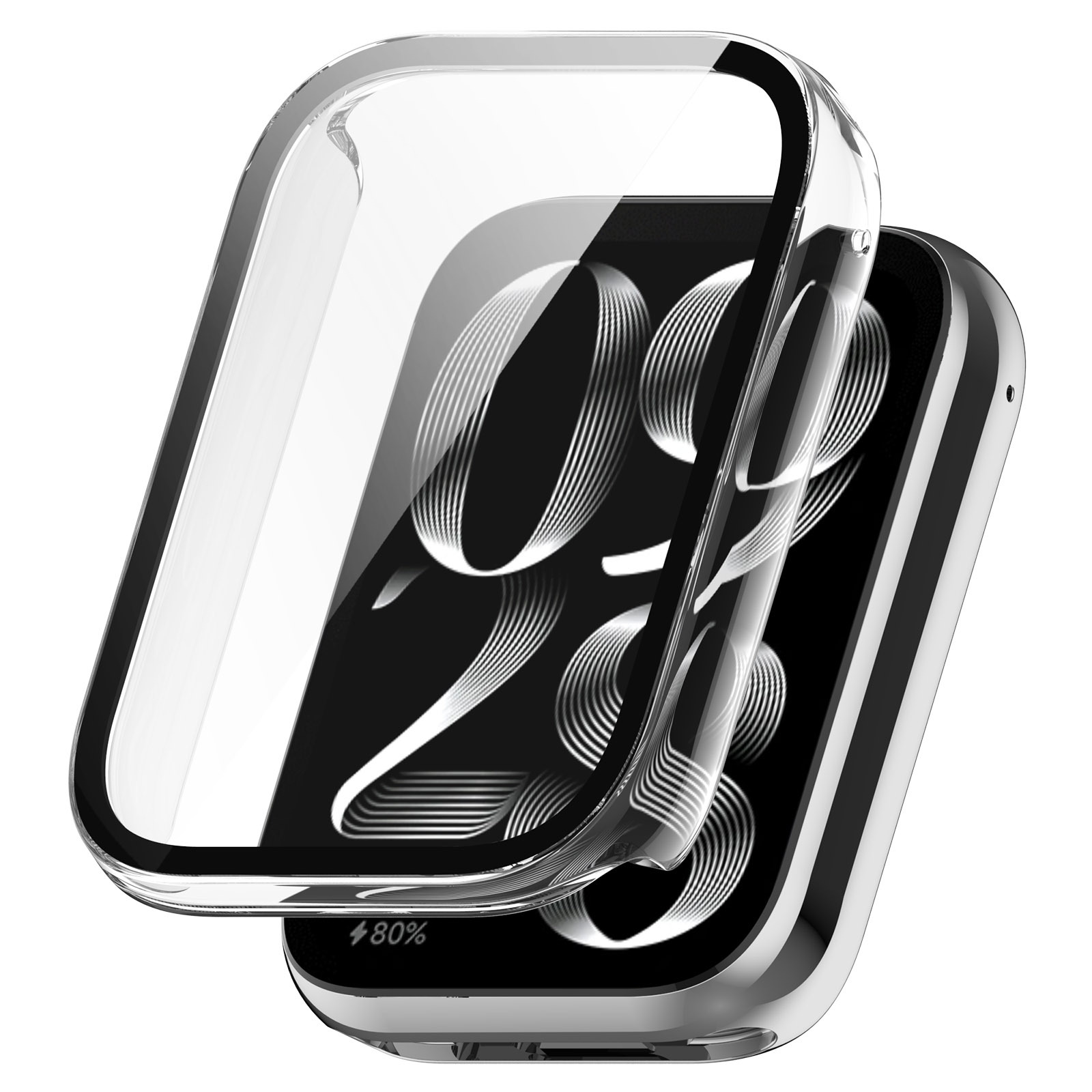 Xinyuan Shuntong is suitable for the Xiaomi Band 9pro protective case with tempered film and integrated film and Band 9 Pro watch case undefined