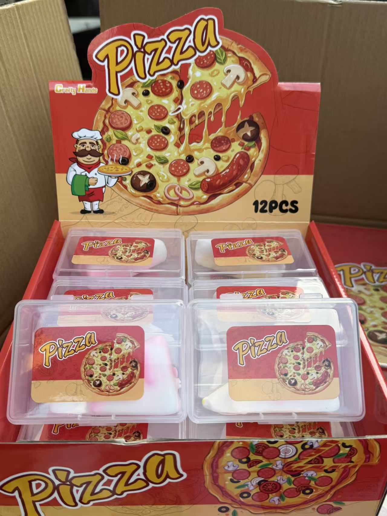 Crispy pizza