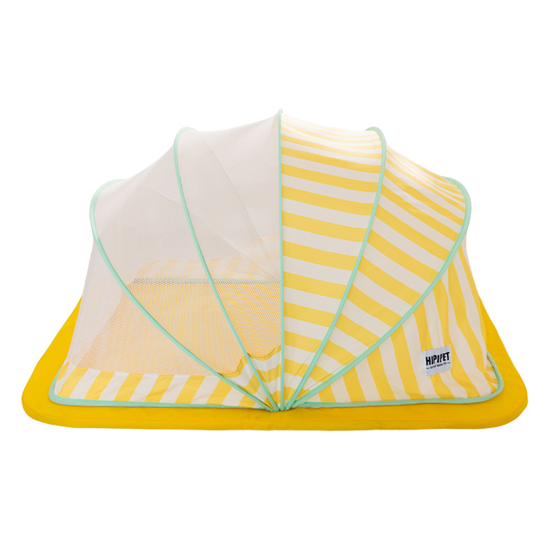 Nest para mascotas primavera y verano, transpirable, anti-mosquitos, yurtas, cachorros, gatitos, cojines para gatos, perreras plegables exteriores, casetas para gatos