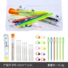 Plastic big eye needle knitting accessories set (10*18 OPP bag)