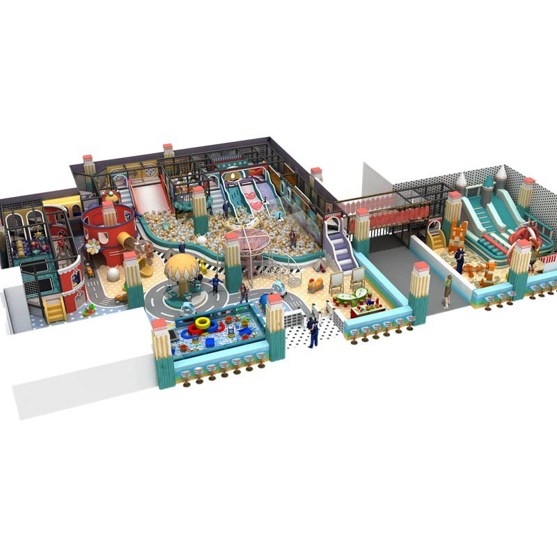 Крытое Большое расширение оборудование для детских игровых площадок оборудование для детских игрушек для развлечений непослушный замок Производитель детских игровых площадок