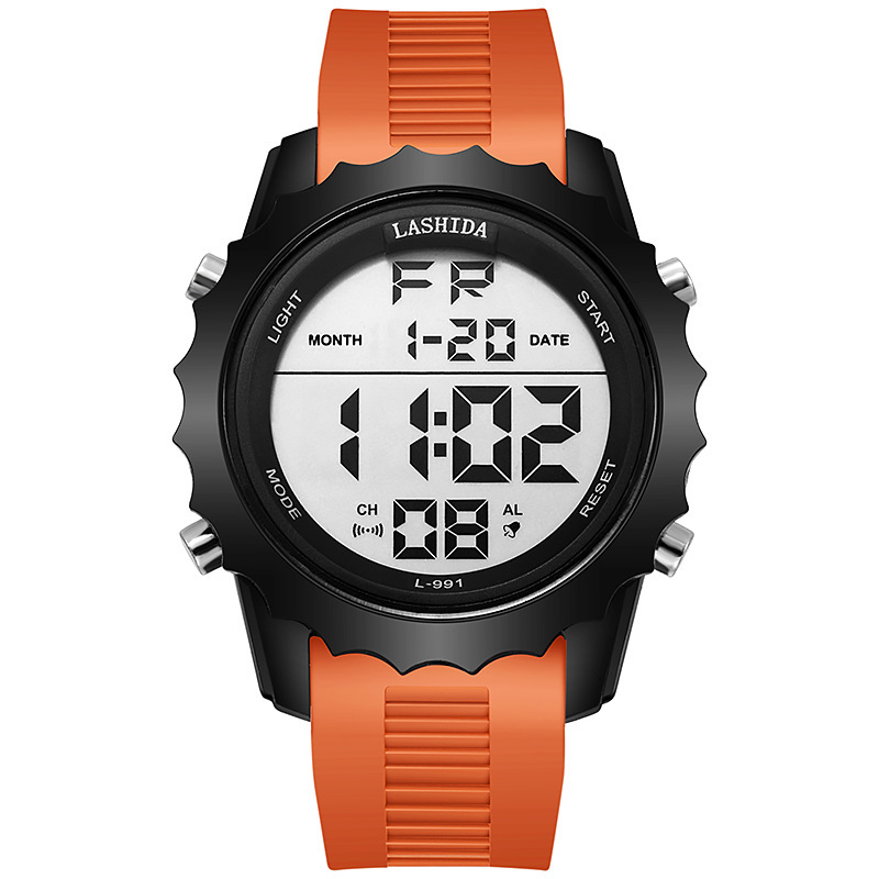 Comercio exterior nueva moda multifuncional reloj electrónico deportes al aire libre alarma impermeable reloj personalizado transfronterizo caliente