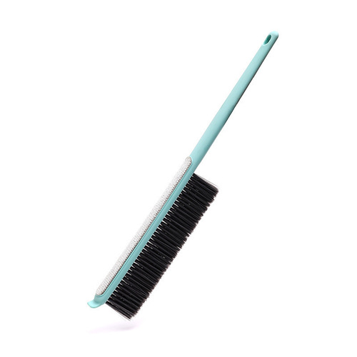 Household long-handled soft-bristle bed brush double-sided electrostatic brush clothing sofa dust removal brush sticky hair dust removal bed brush