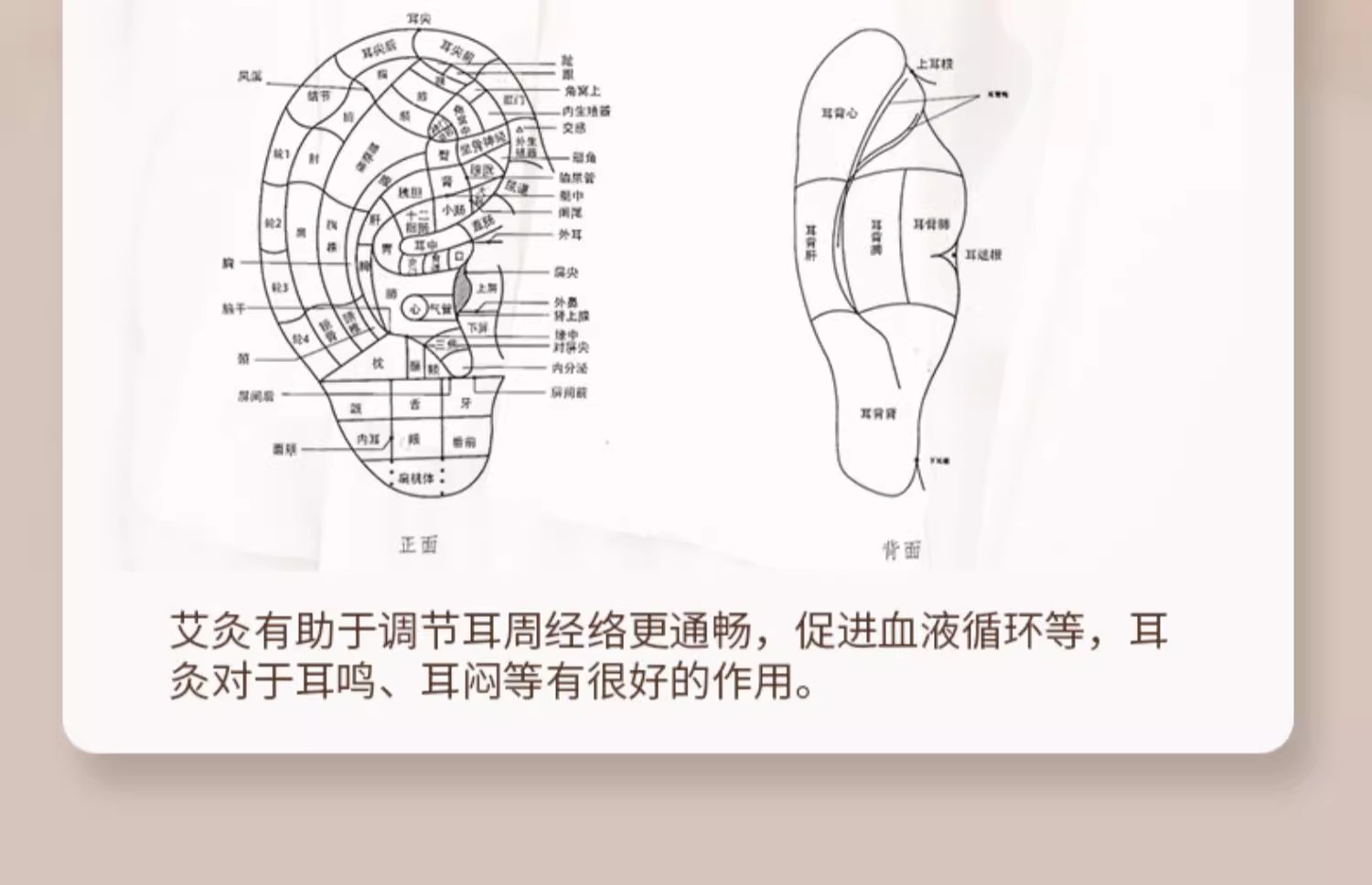 Ear Moxibustion Device Head and Baihui Point Tool with Moxa Smoke Chamber for Salon and Home Use in use
