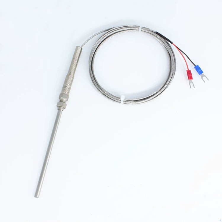 WRN-18 7 зонд типа K термопара PT100 датчик температуры M8 датчик высокой температуры с фиксированной резьбой