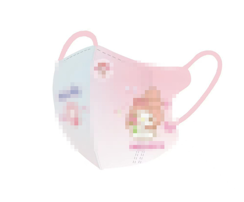 美楽蒂漫画使い捨てマスク独立包装3d立体高颜値プリント通気性児童学生専用|undefined
