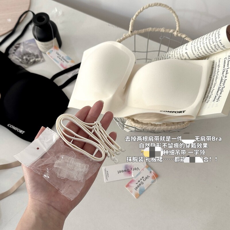 Very Sweet Strapless Anti-Slip Bra 3713 # Very Sweet Strapless Anti-Slip Bra 3713 #