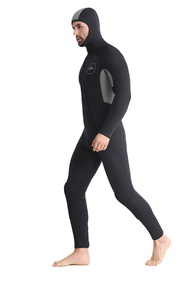 Männer 5mm Neopren Neopren anzüge Ganzkörper-Tauchanzug Schnorcheln Surfen Schwimmen Langarm halten warmes Wasser Neopren anzüge – Detail 10