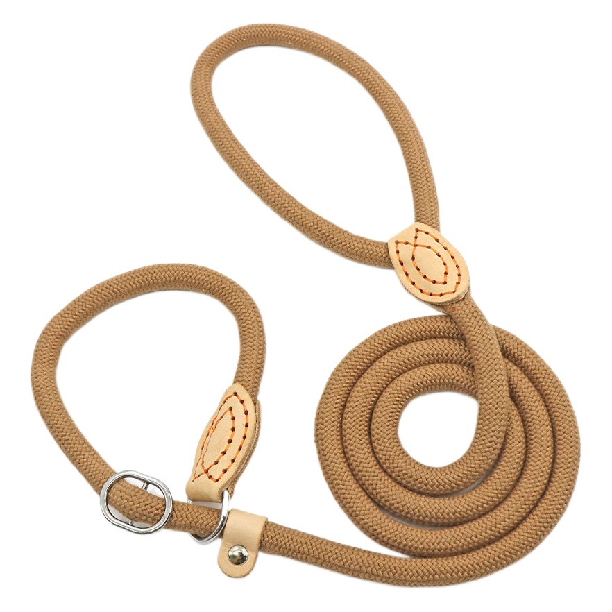 Venta caliente suministros para mascotas cuerda correa de perro resistente fuerte correa de perro P cuerda de deslizamiento correa para mascotas al aire libre para caminar perro grande