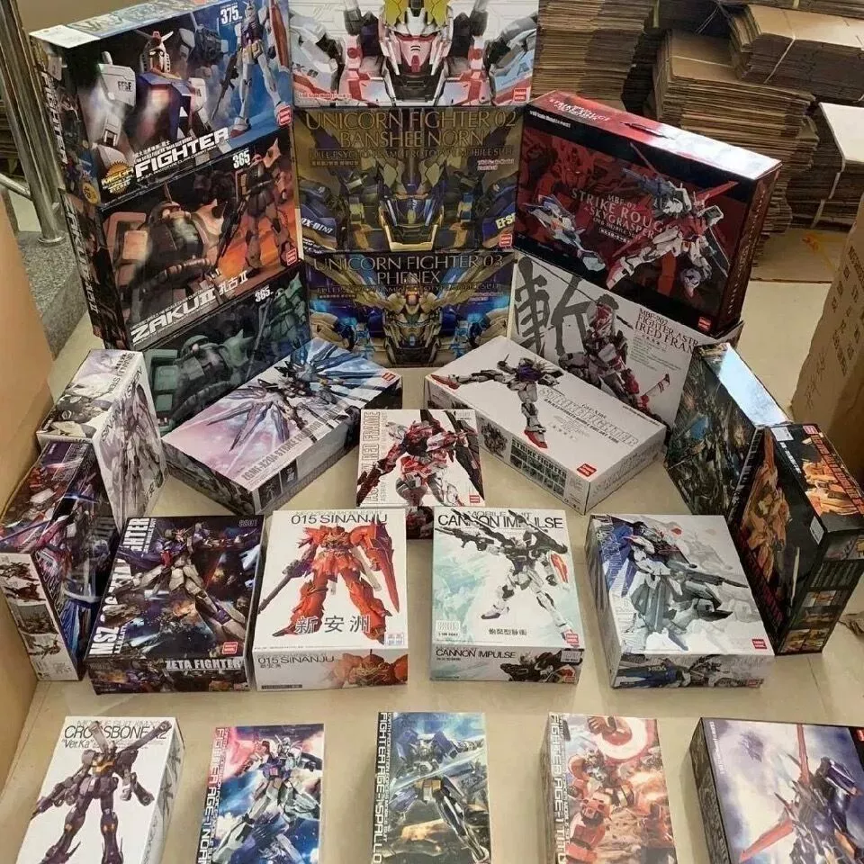 Bandai MG Grand Claus Gundam модельный набор с крыльями еретика; Тема Fate Unicorn, наборы с рандомным цветом