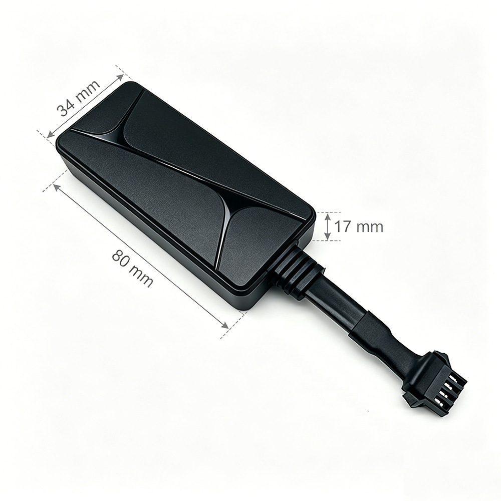 Southeast Asia, Africa, and South America: GPS tracker for motorcycles and cars, featuring real-time satellite positioning and the ability to cut off fuel and power