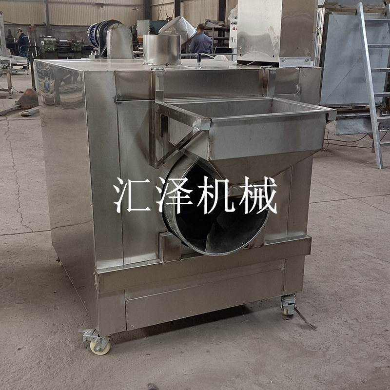 花生米炒货机 芝麻炒货机 坚果烘烤炉五谷杂粮炒机转筒烘烤机