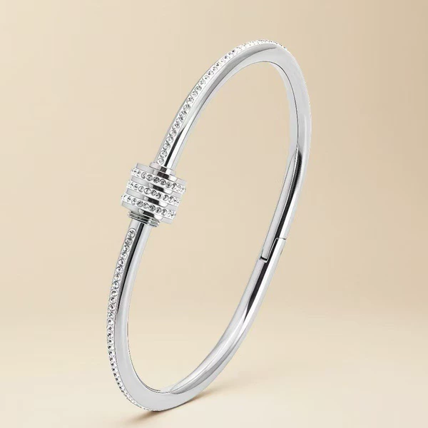 Steel color small waist bracelet