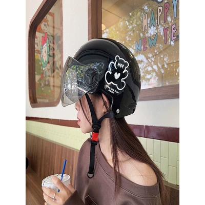 Motosiklet kaskı (dəbilqə) | universal half helmet, motorcycle safety helmet