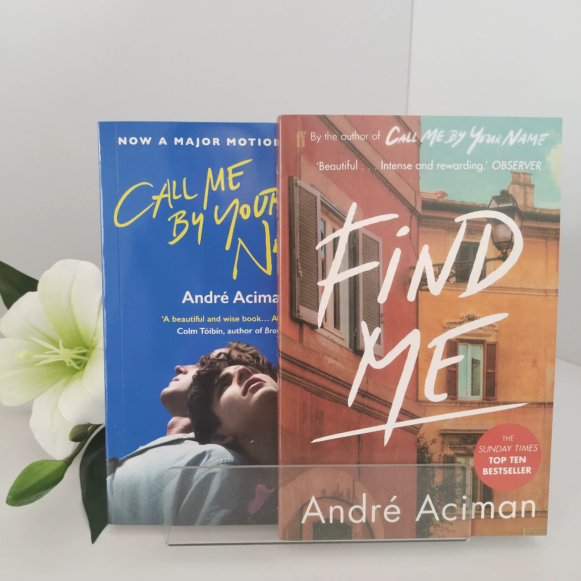 Книга André Aciman «Call Me by Your Name» и «Find Me», комплект в мягкой обложке, английские издания