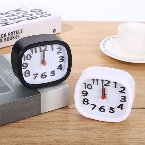 Fashionable and simple candy-colored student alarm clock creative home convenient reminder alarm clock bedroom wake-up bell manufacturer wholesale