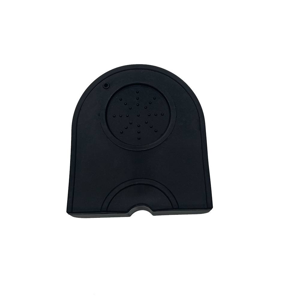Alfombrilla para tamper de café en stock, alfombrilla de esquina, alfombrilla de silicona antideslizante, base para tamper, base para apisonar, alfombrilla para mango de máquina de café, alfombrilla para café.