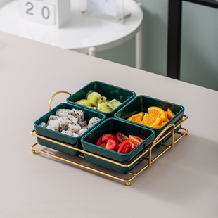 Melamine Snack Tray for Foot Bath, Barbecue, Fruit Platter, Cold Dish Platter, Ktv, Bar