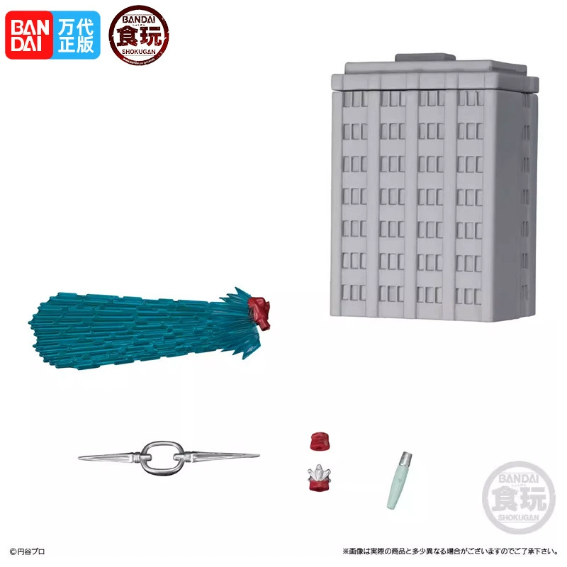 Bandai, подвижная игрушка с едой, набор, оружие с аксессуарами, кукла