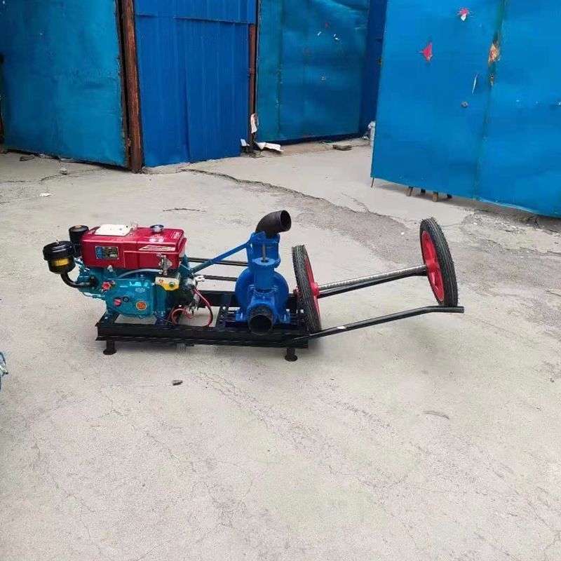 bomba de agua diesel de alta potencia todo en uno bomba centrífuga de alta presión presurización agrícola elevadora bomba de agua para riego de tierras de cultivo