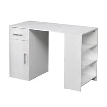 单人办公桌办公室简易电脑桌教师财务工作台简约现代职员桌椅组合