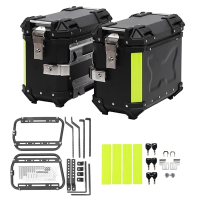Motorcycle trunk Box with Large Corner Protection