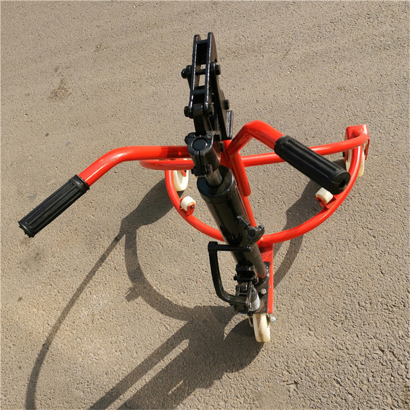 油桶液压手动搬运车 脚踏式油桶搬运推车 油桶搬运车