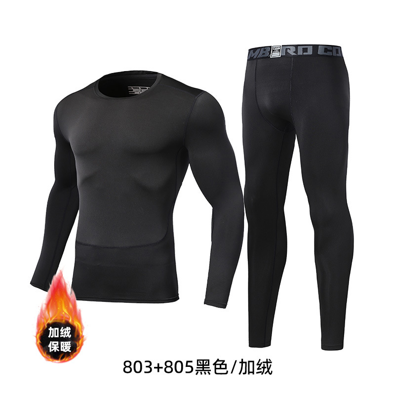 【기모 보온】803+805 블랙 타이트 레깅스