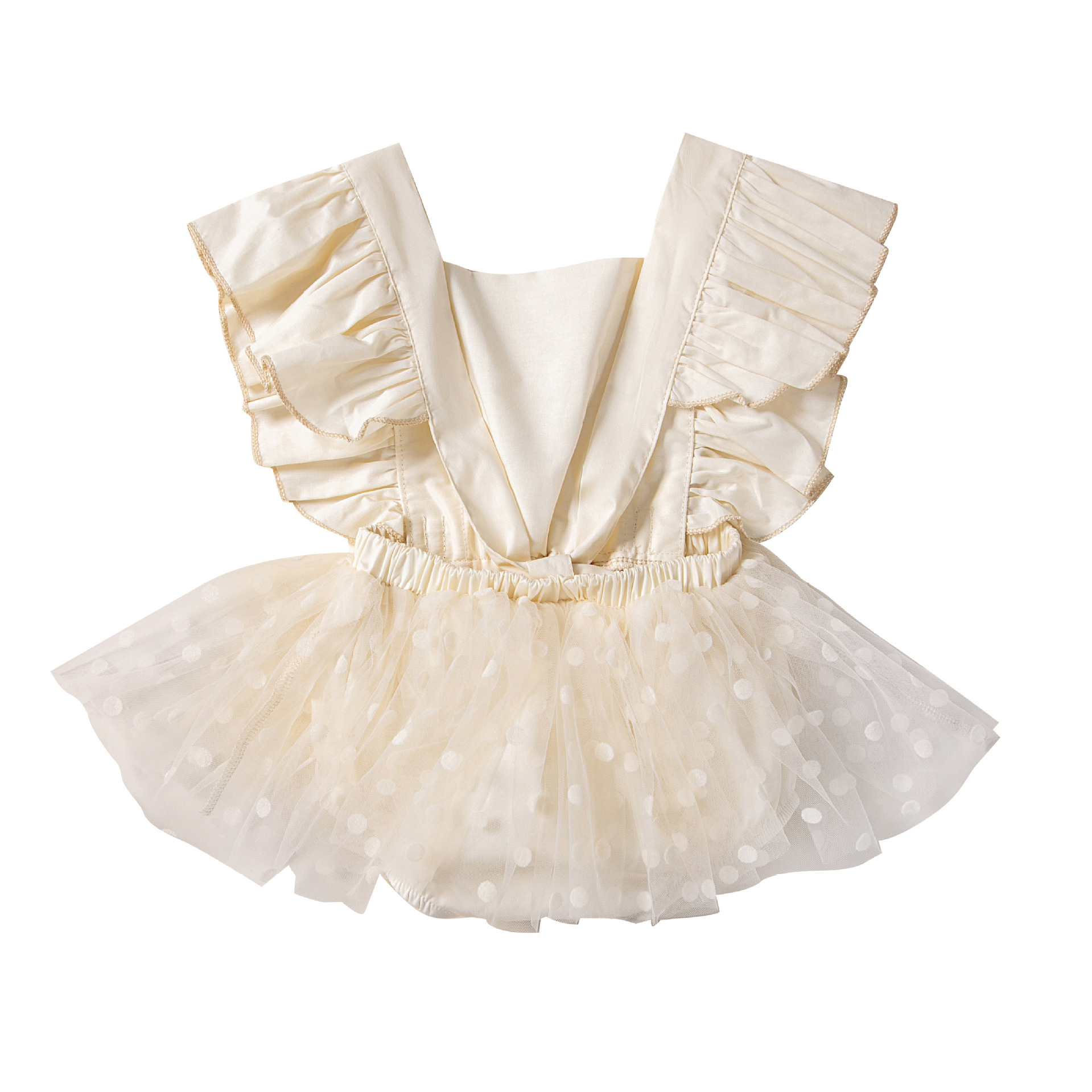 Samgamibaby foreign trade children's clothing summer new baby girl sweet ha clothes cute bow mesh climbing suit