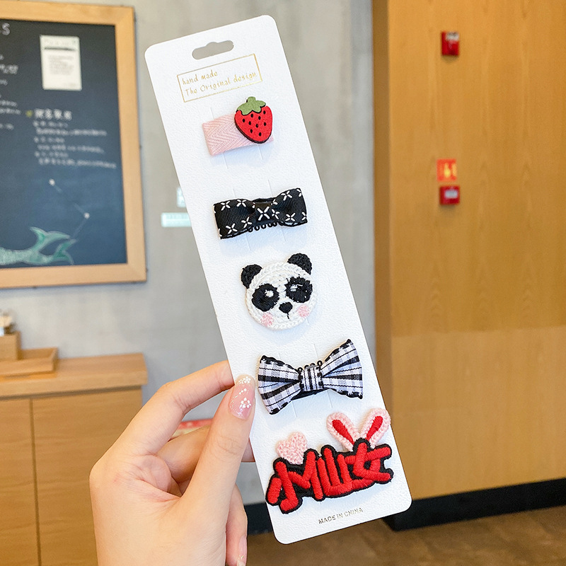 Horquilla para bebés, bolsa de tela completa, clip para cabello para bebés, no daña el cabello, niños, niñas, horquillas, lindos accesorios para el cabello, sombreros