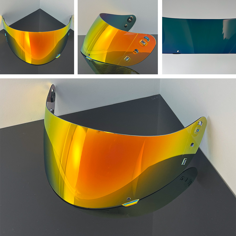 Suitable for Ic04 Helmet Lens Airframe Pro, Airform, Airmada Electroplated Sunscreen Mirror